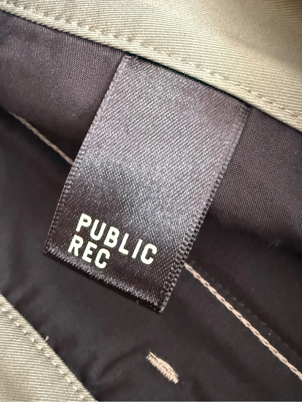 Public Rec Workday Pants Gray Men’s 34x28 NWOT